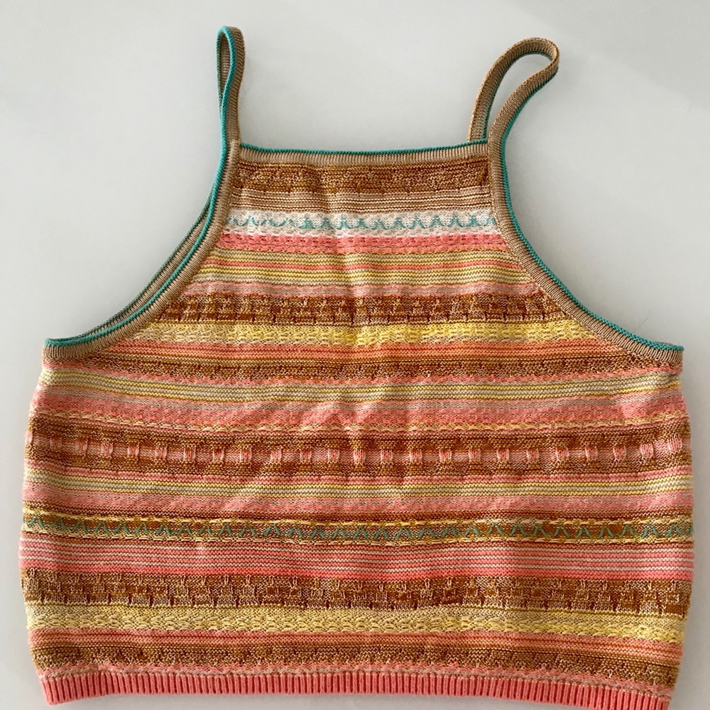 Colorful crop top